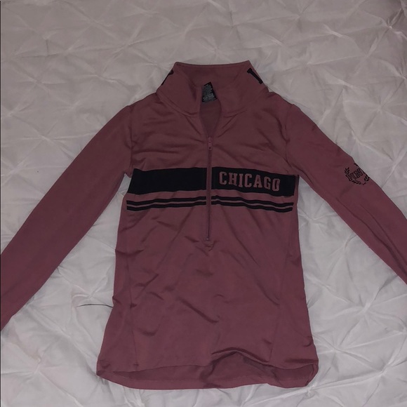 PINK Chicago sporty zip up - Picture 1 of 2